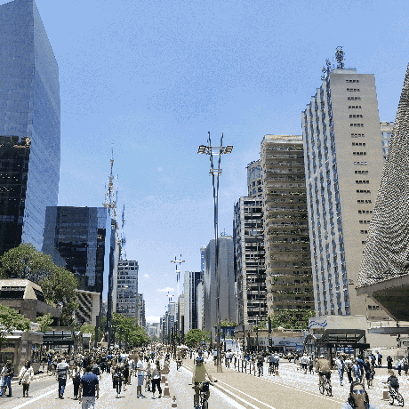 Paisagem de São Paulo, Brasil